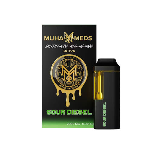 MUHA MEDS Super Sour Diesel All In One 2000MG