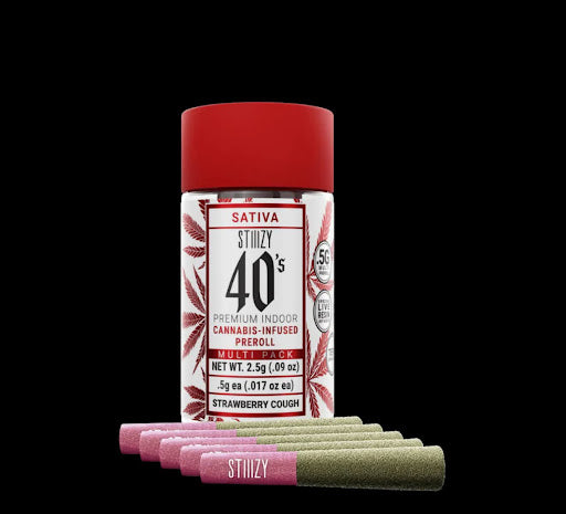 Stiiizy "Strawberry Cough" Infused Pre-Rolls